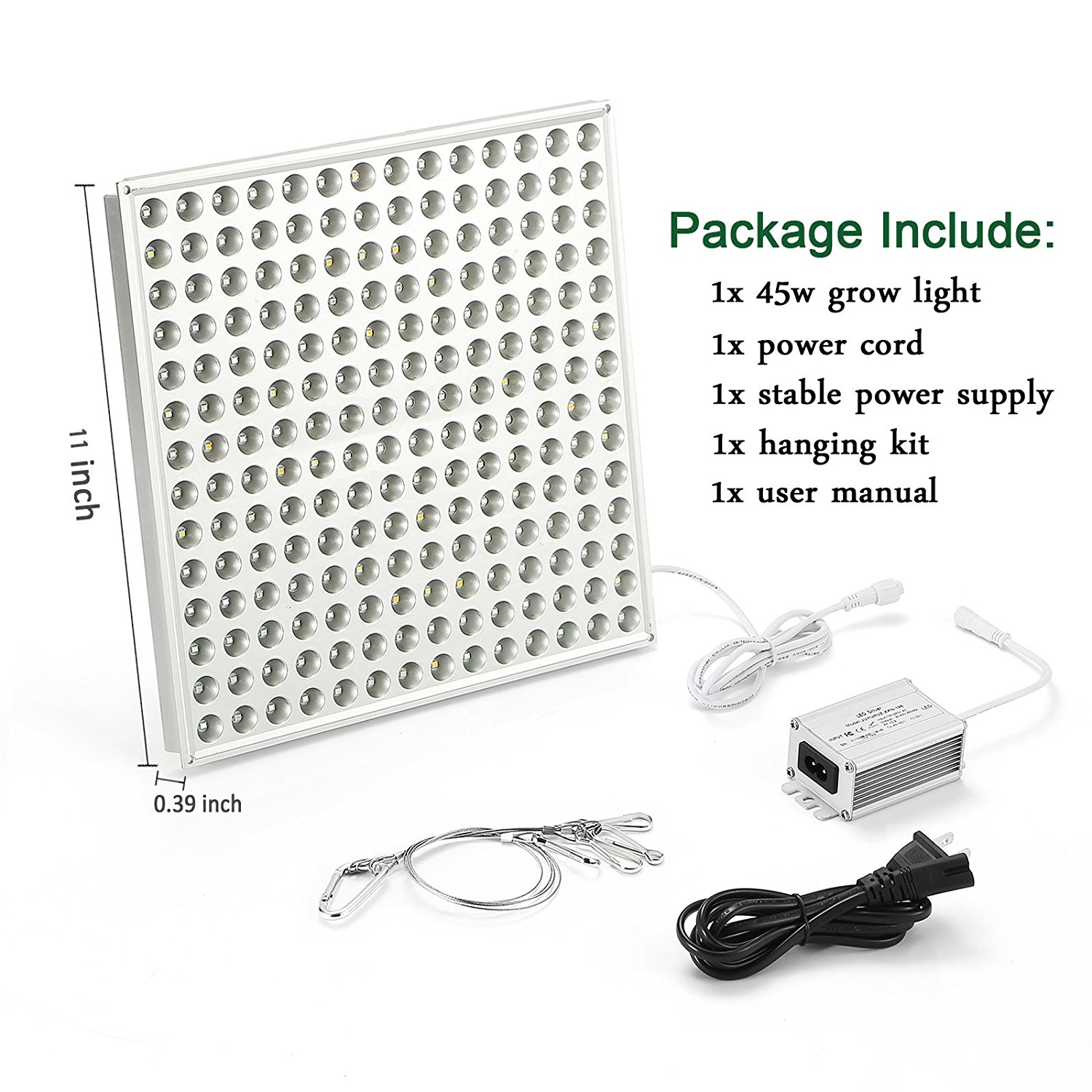 45w Panel Led Grow Lights