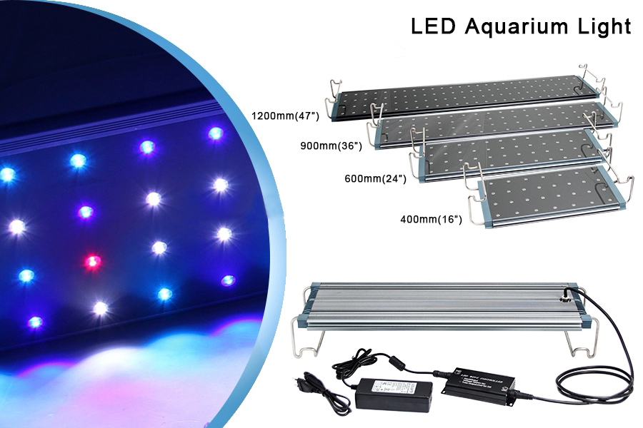Wifi control dimmbale and programmable Led Aquarium lights for saltwater and freshwater