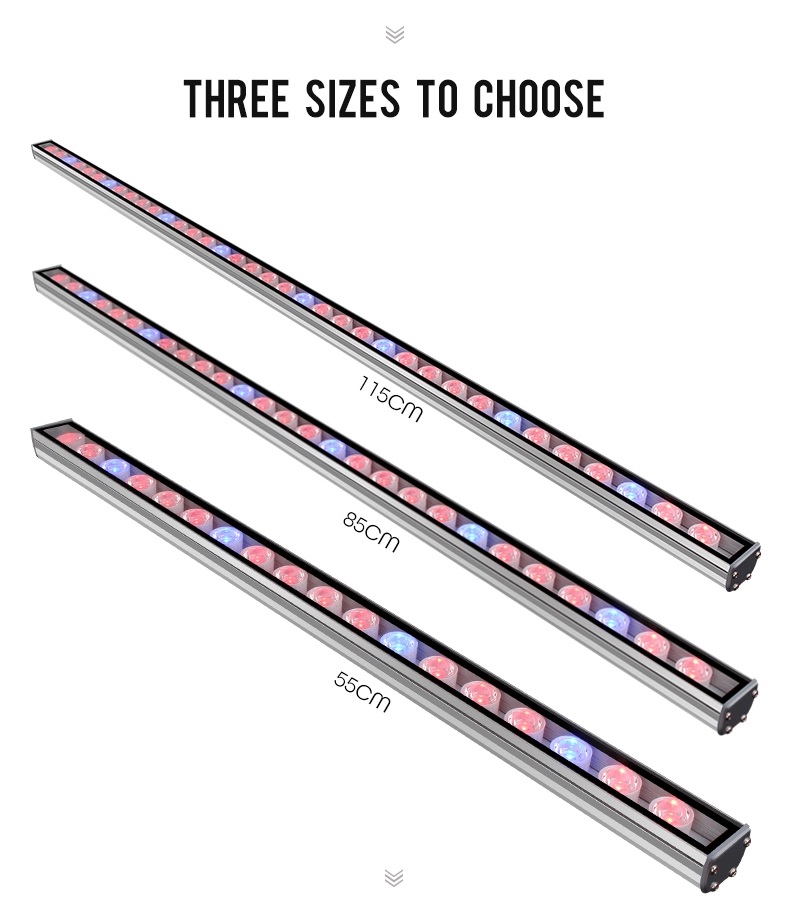 4 feet ,3 feet, 2 feet led grow light bar with IP65 waterproof