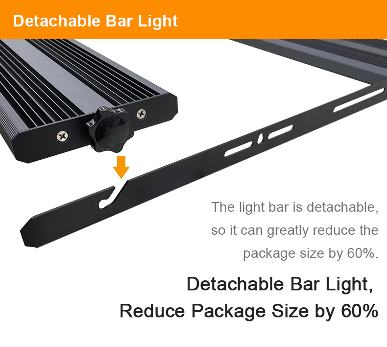 400W 600W Wider Bars Dimmable Spider Grow Light