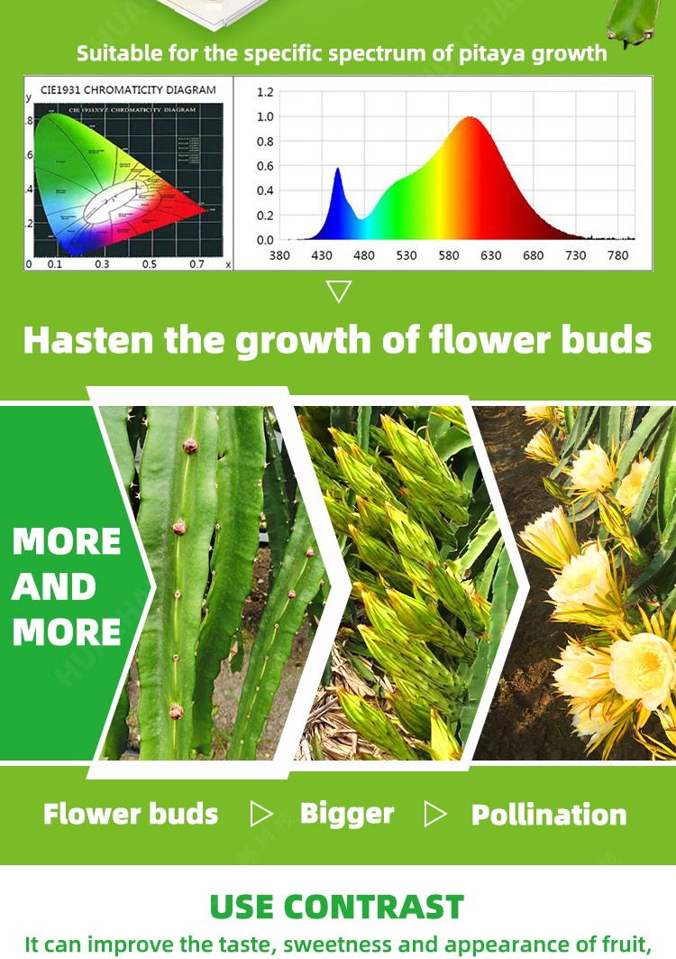 A80 15w  Planting Bulbs Full Spectrum Pitaya Grow Bloom E26 E27 Holders