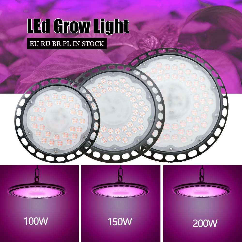 50w 100w 200w UFO mars Indoor Grow 3gp king Lighting