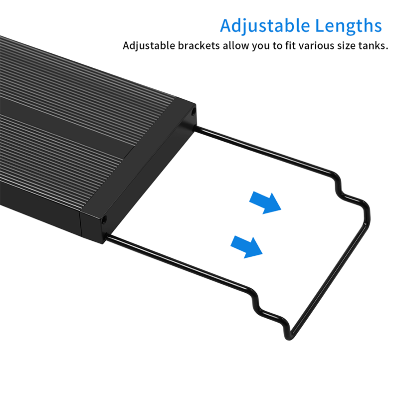 Screen Led Aquarium Light Fish tank Coral Reef Light APpControl 30/45/60/90/120cm