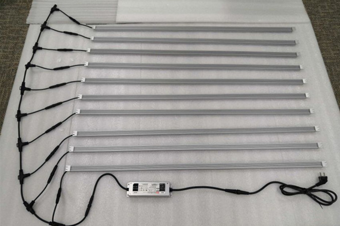 24w Led Bar grow lights for vertical farms, available group control by computer