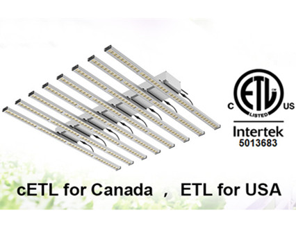 Spyder Samsung led grow light have been passed cETL ETL certificated