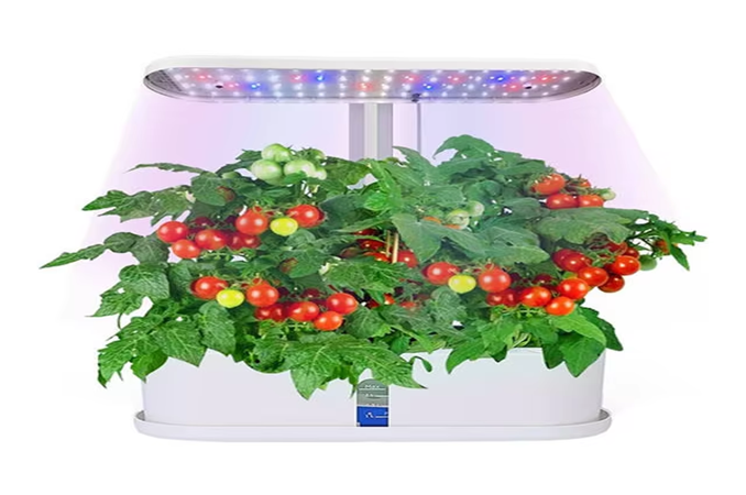 Garden Greenhouse Smart Veg Planter Kit with PVC Pipes Complete Hydroponics System Small Home